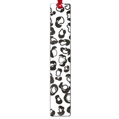 Black And White Leopard Print Jaguar Dots Large Book Marks by ConteMonfrey