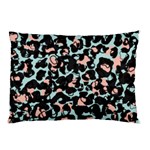 Blue And Pink Jaguar Dots Leopard Black And White Leopard Print Jaguar Dots Pillow Case 26.62 x18.9  Pillow Case