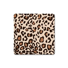 Leopard Jaguar Dots Square Magnet