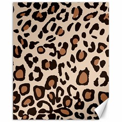 Leopard Jaguar Dots Canvas 16  x 20 