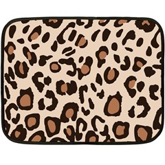 Leopard Jaguar Dots Fleece Blanket (mini) by ConteMonfrey