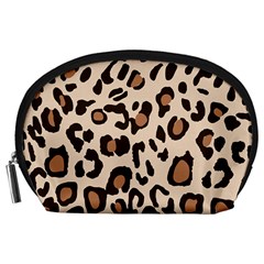 Leopard Jaguar Dots Accessory Pouch (large) by ConteMonfrey