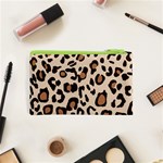 Leopard Jaguar Dots Cosmetic Bag (XS) Back