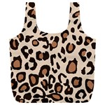 Leopard Jaguar Dots Full Print Recycle Bag (XXXL) Front