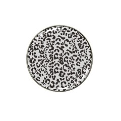 Grey And Black Jaguar Dots Hat Clip Ball Marker (4 Pack) by ConteMonfrey