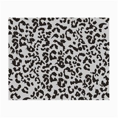 Grey And Black Jaguar Dots Small Glasses Cloth by ConteMonfrey