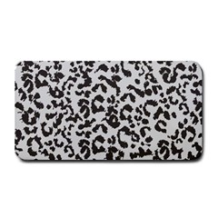 Grey And Black Jaguar Dots Medium Bar Mats by ConteMonfrey