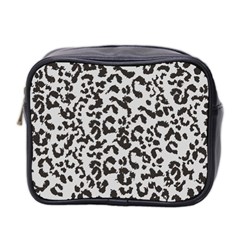 Grey And Black Jaguar Dots Mini Toiletries Bag (two Sides) by ConteMonfrey