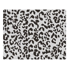 Grey And Black Jaguar Dots Double Sided Flano Blanket (large)  by ConteMonfrey