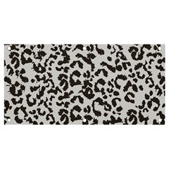 Grey And Black Jaguar Dots Banner And Sign 4  X 2  by ConteMonfrey