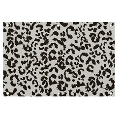 Grey And Black Jaguar Dots Banner And Sign 6  X 4 