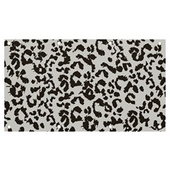 Grey And Black Jaguar Dots Banner And Sign 7  X 4 