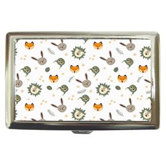 Rabbit, Lions And Nuts  Cigarette Money Case by ConteMonfrey