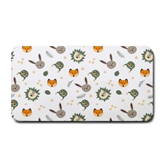 Rabbit, Lions And Nuts  Medium Bar Mats by ConteMonfrey