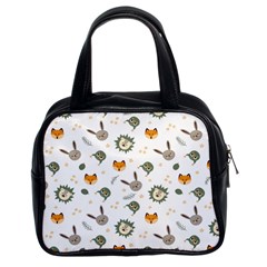 Rabbit, Lions And Nuts  Classic Handbag (two Sides) by ConteMonfrey