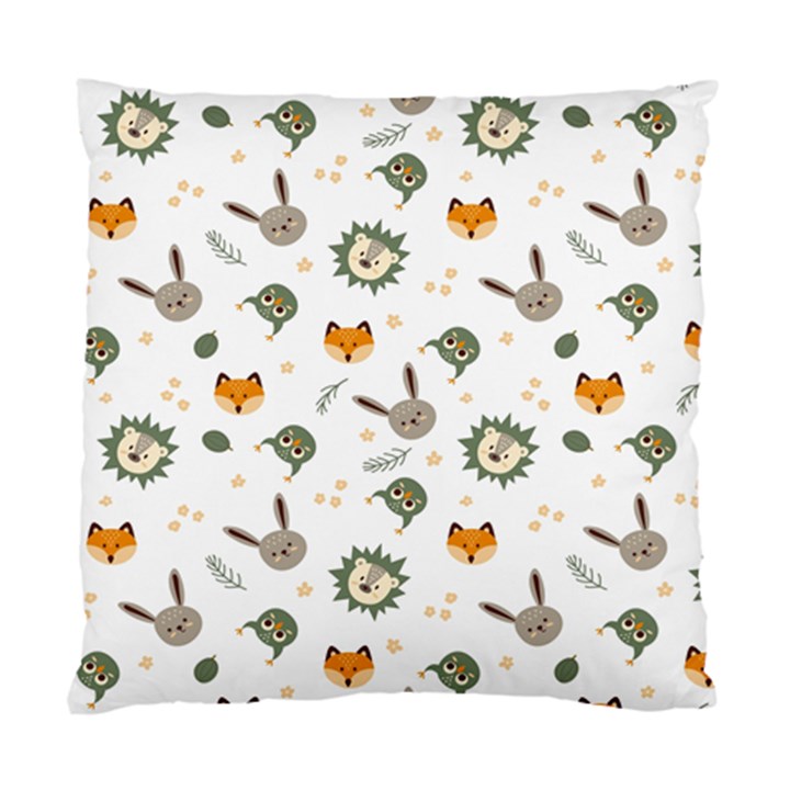 Rabbit, Lions And Nuts  Standard Cushion Case (One Side)