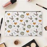 Rabbit, Lions And Nuts  Cosmetic Bag (Large) Back