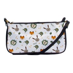 Rabbit, Lions And Nuts  Shoulder Clutch Bag by ConteMonfrey