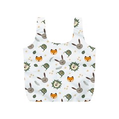 Rabbit, Lions And Nuts  Full Print Recycle Bag (s) by ConteMonfrey