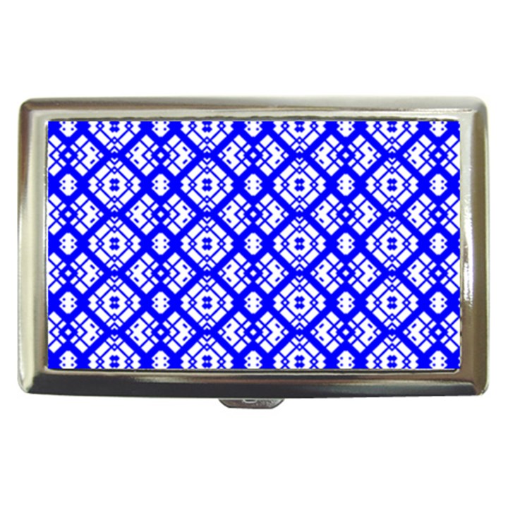 Portuguese Tiles Vibes Plaids Cigarette Money Case