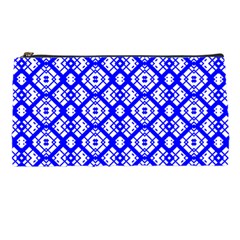 Portuguese Tiles Vibes Plaids Pencil Case by ConteMonfrey