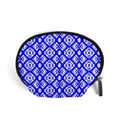 Portuguese Tiles Vibes Plaids Accessory Pouch (small) by ConteMonfrey