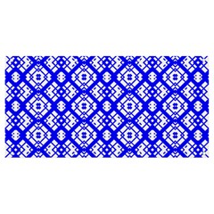 Portuguese Tiles Vibes Plaids Banner And Sign 8  X 4 