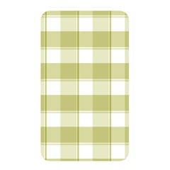 Green Tea - White And Green Plaids Memory Card Reader (rectangular) by ConteMonfrey