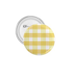 White And Yellow Plaids 1 75  Buttons by ConteMonfrey