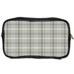 Winter Gray Plaids Toiletries Bag (two Sides) by ConteMonfrey