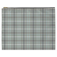 Winter Gray Plaids Cosmetic Bag (xxxl) by ConteMonfrey