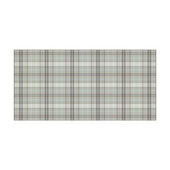 Winter Gray Plaids Yoga Headband by ConteMonfrey