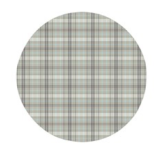 Winter Gray Plaids Mini Round Pill Box (pack Of 3) by ConteMonfrey