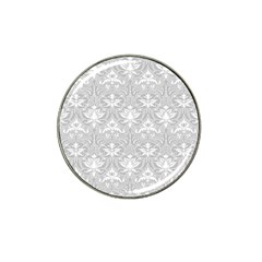 Grey Lace Decorative Ornament - Pattern 14th And 15th Century - Italy Vintage Hat Clip Ball Marker by ConteMonfrey