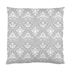 Grey Lace Decorative Ornament - Pattern 14th And 15th Century - Italy Vintage Standard Cushion Case (one Side) by ConteMonfrey