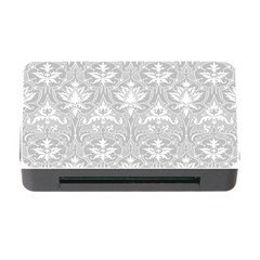 Grey Lace Decorative Ornament - Pattern 14th And 15th Century - Italy Vintage Memory Card Reader With Cf by ConteMonfrey