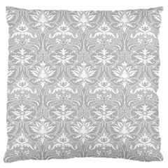 Grey Lace Decorative Ornament - Pattern 14th And 15th Century - Italy Vintage Standard Flano Cushion Case (two Sides) by ConteMonfrey