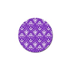 Purple Lace Decorative Ornament - Pattern 14th And 15th Century - Italy Vintage  Golf Ball Marker (4 Pack) by ConteMonfrey