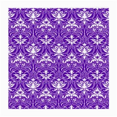 Purple Lace Decorative Ornament - Pattern 14th And 15th Century - Italy Vintage  Medium Glasses Cloth (2 Sides)