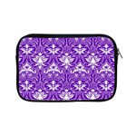 Purple Lace Decorative Ornament - Pattern 14th And 15th Century - Italy Vintage  Apple iPad Mini Zipper Cases Front