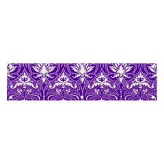 Purple Lace Decorative Ornament - Pattern 14th And 15th Century - Italy Vintage  Banner And Sign 4  X 1  by ConteMonfrey