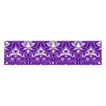 Purple Lace Decorative Ornament - Pattern 14th And 15th Century - Italy Vintage  Banner and Sign 4  x 1  Front