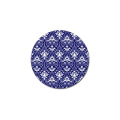 Blue Lace Decorative Ornament - Pattern 14th And 15th Century - Italy Vintage  Golf Ball Marker (4 Pack) by ConteMonfrey