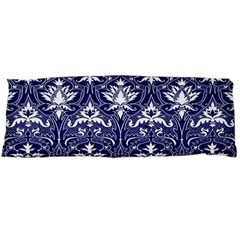 Blue Lace Decorative Ornament - Pattern 14th And 15th Century - Italy Vintage  Body Pillow Case (dakimakura) by ConteMonfrey