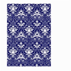 Blue Lace Decorative Ornament - Pattern 14th And 15th Century - Italy Vintage  Large Garden Flag (two Sides) by ConteMonfrey