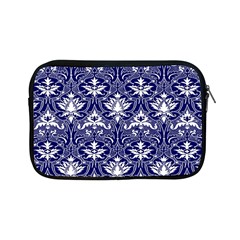 Blue Lace Decorative Ornament - Pattern 14th And 15th Century - Italy Vintage  Apple Ipad Mini Zipper Cases by ConteMonfrey