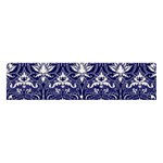 Blue Lace Decorative Ornament - Pattern 14th And 15th Century - Italy Vintage  Banner and Sign 4  x 1  Front