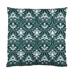 Green  Lace Decorative Ornament - Pattern 14th And 15th Century - Italy Vintage  Standard Cushion Case (two Sides) by ConteMonfrey