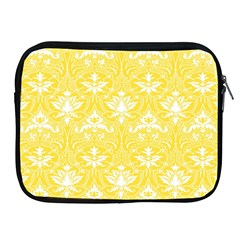 Yellow Lace Decorative Ornament - Pattern 14th And 15th Century - Italy Vintage  Apple Ipad 2/3/4 Zipper Cases by ConteMonfrey