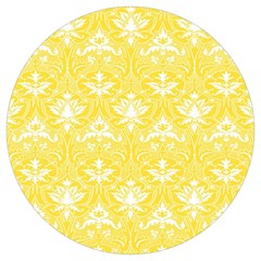 Yellow Lace Decorative Ornament - Pattern 14th And 15th Century - Italy Vintage  Round Trivet by ConteMonfrey